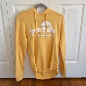 Yellow Punta Gorda hoodie
